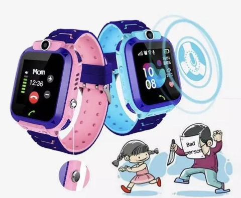 Smartwatch dla Dzieci z Lokalizatorem Q12 Zegarek dla Dziecka