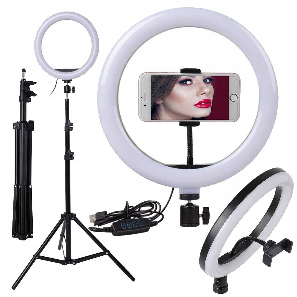 Lampa Pierścieniowa LED 60W RING Statyw 220cm Pilot XX Lampa Pierścieniowa LED 60W RING Statyw 220cm Pilot XX