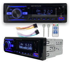 Radio Samochodowe Bluetooth 2xUSB Pilot Mp3 SD