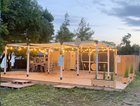Girlanda Ogrodowa Zewnętrzna Świetlna 20 metrów + 20 Żarówek LED Lampki na Taras Ogród Balkon Girlanda Ogrodowa Zewnętrzna Świetlna 20 metrów + 20 Żarówek LED Lampki na Taras Ogród Balkon
