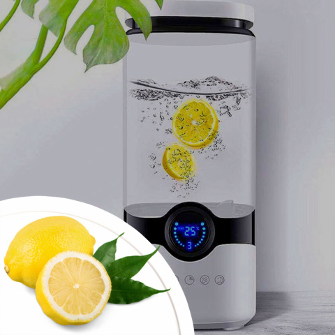 Nawilżacz Powietrza z Jonizatorem ASATO® - 4L Aromaterapia - Higrometr - Wydajność 300ml/h Nawilżacz Powietrza z Jonizatorem ASATO® - 4L Aromaterapia - Higrometr - Wydajność 300ml/h