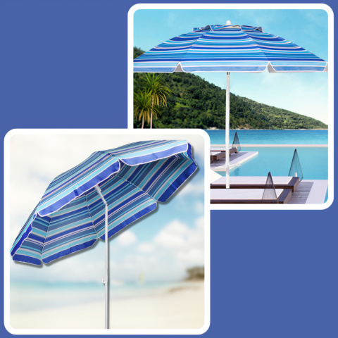 Parasol Plażowy Ogrodowy Składany Duży Składany XL Parasol Plażowy Ogrodowy Składany Duży Składany XL