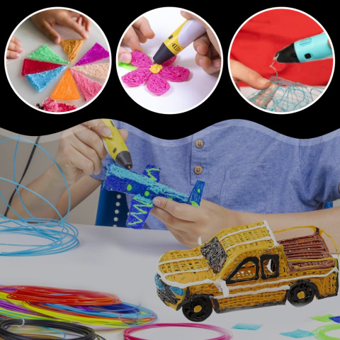 Wkłady Do Długopisu 3D Pla Filament 100 metrów 20 Kolorów
