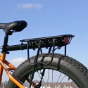 Bagażnik Rowerowy Tylny Uniwersalny Aluminiowy 50 kg Na Rower do Sztycy Wytrzymały