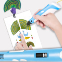 Długopis 3D dla Dzieci Zestaw do Zabawy Drukarka Pen 5.0 Asato + Wkłady Filament 209 metrów