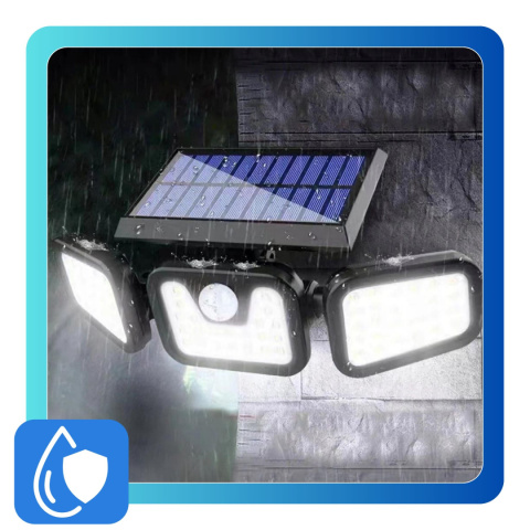 Lampa LED Solarna 3w1 z Czujnikiem Ruchu Zewnętrzna Zmierzchu 74W ASATO® Lampa LED Solarna 3w1 z Czujnikiem Ruchu Zewnętrzna Zmierzchu 74W ASATO®