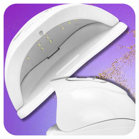 Lampa do Paznokci LED UV do Hybryd Żeli Mocna 120W Hybryd SUN LCD ASATO®