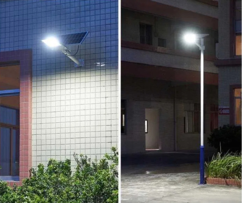 Lampa Uliczna Solarna 2000W DUŻA LATARNIA ze Słupem i Panelem Słonecznym Lampa Uliczna Solarna 2000W DUŻA LATARNIA ze Słupem i Panelem Słonecznym