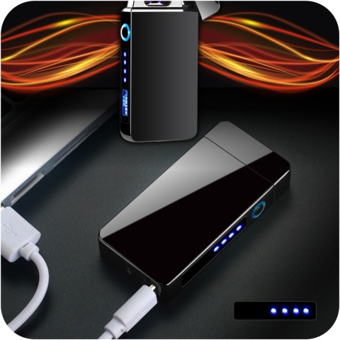 Zapalniczka Plazmowa Elektryczna ASATO® - USB Wodoodporna Wiatroodporna - Podwójny Łuk Zapalniczka Plazmowa Elektryczna ASATO® - USB Wodoodporna Wiatroodporna - Podwójny Łuk