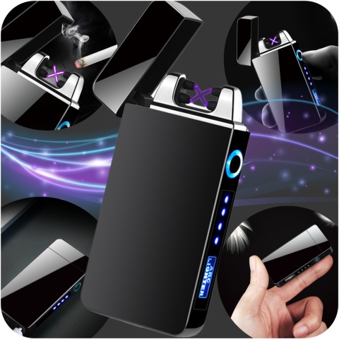 Zapalniczka Plazmowa Elektryczna ASATO® - USB Wodoodporna Wiatroodporna - Podwójny Łuk Zapalniczka Plazmowa Elektryczna ASATO® - USB Wodoodporna Wiatroodporna - Podwójny Łuk