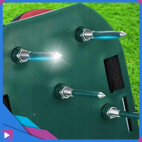 Aerator Ogrodowy Do Trawy Trawnika ASATO® - Metalowe Kolce 3,5cm - 2 Nakładki na Buty - Uniwersalny Aerator Ogrodowy Do Trawy Trawnika ASATO® - Metalowe Kolce 3,5cm - 2 Nakładki na Buty - Uniwersalny