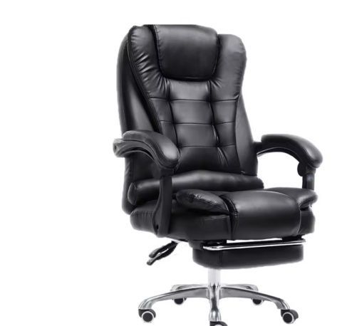 Fotel Biurowy Obrotowy ASATO® - Ergonomiczny z Podnóżkiem - Eko Skóra - Funkcja Leżanki 150° Fotel Biurowy Obrotowy ASATO® - Ergonomiczny z Podnóżkiem - Eko Skóra - Funkcja Leżanki 150°