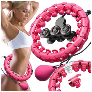 Hula Hop Odchudzające z Obciążeniem i Masażer z Wypustkami FIT
