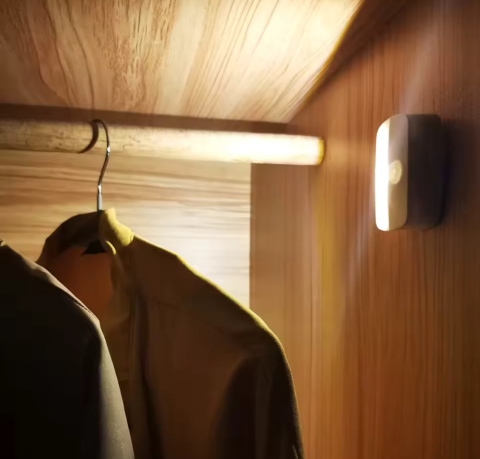 Lampka Nocna LED z Czujnikiem Ruchu Barwa Ciepła Lampka Nocna LED z Czujnikiem Ruchu Barwa Ciepła