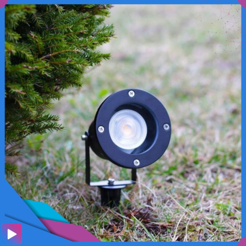 Reflektor Ogrodowy Lampa ogrodowa Wbijana Zestaw 2 sztuk + żarówki Szczelny Korpus Reflektor Ogrodowy Lampa ogrodowa Wbijana Zestaw 2 sztuk + żarówki Szczelny Korpus