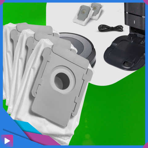 10x Zestaw Worki do iRobot Roomba Zamienniki do Stacji Opróżniajacej 10x Zestaw Worki do iRobot Roomba Zamienniki do Stacji Opróżniajacej