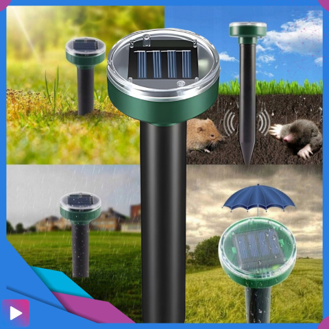 Odstraszacz Na Krety Gryzonie Nornicec ASATO® - Solarny Zestaw 4 szt. - Zasięg 3400m² - IP44 Wodoodporny Odstraszacz Na Krety Gryzonie Nornicec ASATO® - Solarny Zestaw 4 szt. - Zasięg 3400m² - IP44 Wodoodporny