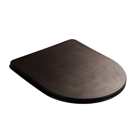 Deska Sedesowa Wolnoopadająca Czarna Duroplast ASATO® 0041-4 Antybakteryjna Twarda - Uniwersalna 42x36cm Czarna Deska Sedesowa Wolnoopadająca Czarna Duroplast ASATO® 0041-4 Antybakteryjna Twarda - Uniwersalna 42x36cm Czarna