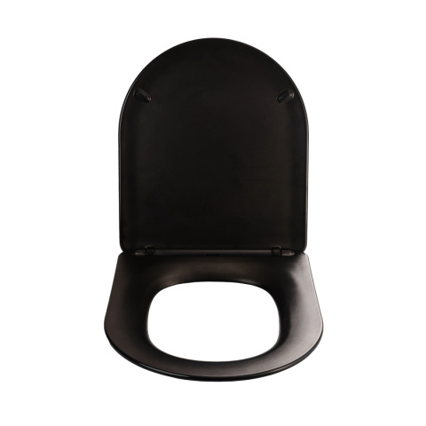 Deska Sedesowa Wolnoopadająca Czarna Duroplast ASATO® 0041-4 Antybakteryjna Twarda - Uniwersalna 42x36cm Czarna Deska Sedesowa Wolnoopadająca Czarna Duroplast ASATO® 0041-4 Antybakteryjna Twarda - Uniwersalna 42x36cm Czarna
