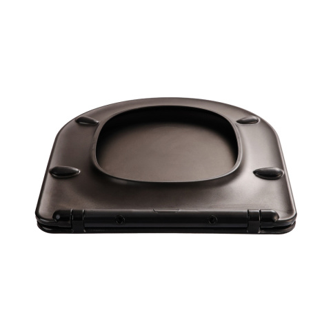 Deska Sedesowa Wolnoopadająca Czarna Duroplast ASATO® 0041-4 Antybakteryjna Twarda - Uniwersalna 42x36cm Czarna Deska Sedesowa Wolnoopadająca Czarna Duroplast ASATO® 0041-4 Antybakteryjna Twarda - Uniwersalna 42x36cm Czarna