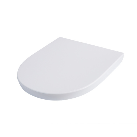 Deska Sedesowa Wolnoopadająca ASATO® 0041-5 Biała Duroplast Antybakteryjna - Uniwersalna 46x36,5cm Cersanit/Koło/Roca Deska Sedesowa Wolnoopadająca ASATO® 0041-5 Biała Duroplast Antybakteryjna - Uniwersalna 46x36,5cm Cersanit/Koło/Roca