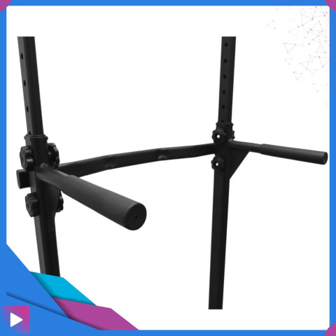 Drążek Stacjonarny Do Podciągania ASATO® - 150kg - Regulacja 10-Stopniowa 168-208cm - Poręcz do Dipów Drążek Stacjonarny Do Podciągania ASATO® - 150kg - Regulacja 10-Stopniowa 168-208cm - Poręcz do Dipów