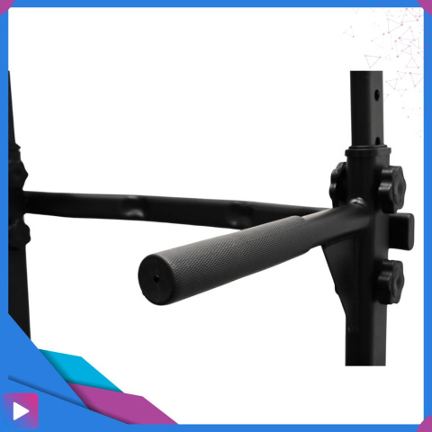 Drążek Stacjonarny Do Podciągania ASATO® - 150kg - Regulacja 10-Stopniowa 168-208cm - Poręcz do Dipów Drążek Stacjonarny Do Podciągania ASATO® - 150kg - Regulacja 10-Stopniowa 168-208cm - Poręcz do Dipów