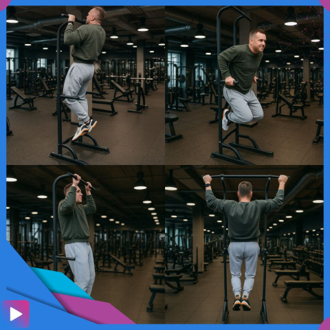 Drążek Stacjonarny Do Podciągania ASATO® - 150kg - Regulacja 10-Stopniowa 168-208cm - Poręcz do Dipów Drążek Stacjonarny Do Podciągania ASATO® - 150kg - Regulacja 10-Stopniowa 168-208cm - Poręcz do Dipów