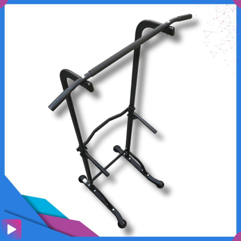 Drążek Stacjonarny Do Podciągania ASATO® - 150kg - Regulacja 10-Stopniowa 168-208cm - Poręcz do Dipów Drążek Stacjonarny Do Podciągania ASATO® - 150kg - Regulacja 10-Stopniowa 168-208cm - Poręcz do Dipów