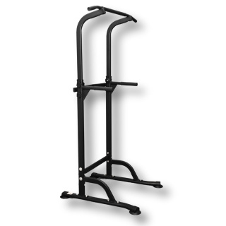Drążek Stacjonarny Do Podciągania ASATO® - 150kg - Regulacja 10-Stopniowa 168-208cm - Poręcz do Dipów