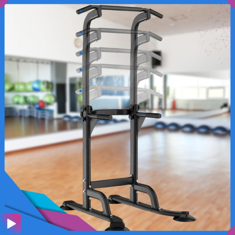 Drążek Stacjonarny Do Podciągania ASATO® - 150kg - Regulacja 10-Stopniowa 168-208cm - Poręcz do Dipów Drążek Stacjonarny Do Podciągania ASATO® - 150kg - Regulacja 10-Stopniowa 168-208cm - Poręcz do Dipów
