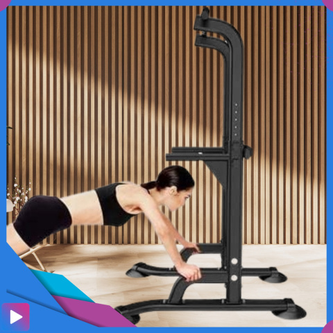 Drążek Stacjonarny Do Podciągania ASATO® - 150kg - Regulacja 10-Stopniowa 168-208cm - Poręcz do Dipów Drążek Stacjonarny Do Podciągania ASATO® - 150kg - Regulacja 10-Stopniowa 168-208cm - Poręcz do Dipów