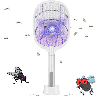 Elektryczna Łapka na Muchy Komary Insekty Elektryczna Packa na Owady Mocna