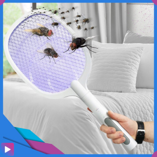 Elektryczna Łapka na Muchy Komary Insekty Elektryczna Packa na Owady Mocna