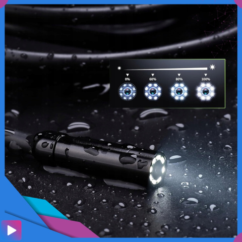 Kamera Endoskop Inspekcyjna ASATO® - 640x480 5m IP67 - Średnica 5mm 6 LED USB/USB-C Kamera Endoskop Inspekcyjna ASATO® - 640x480 5m IP67 - Średnica 5mm 6 LED USB/USB-C