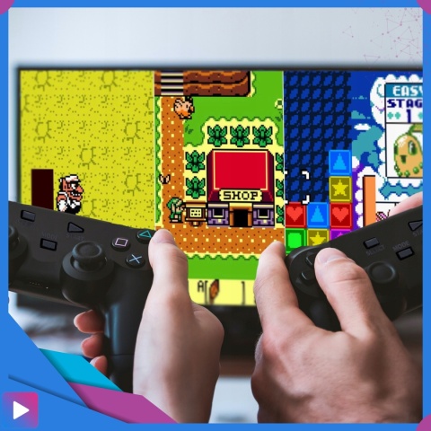 Konsola Retro 10000 Gier 4K HDMI 2 Bezprzewodowe Pady Obsługa 9 Konsol Plug & Play Przenośna ASATO®