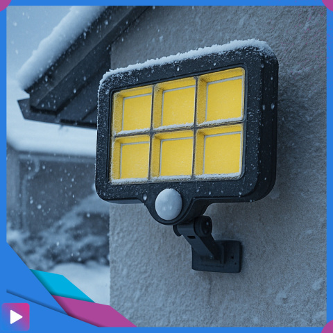 Lampa Solarna z Czujnikiem Ruchu 120 LED ASATO® - Oddzielny Panel z Kablem 480cm - Pilot - 800lm IP64 Lampa Solarna z Czujnikiem Ruchu 120 LED ASATO® - Oddzielny Panel z Kablem 480cm - Pilot - 800lm IP64