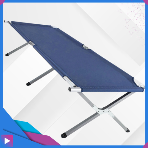 Łóżko Turystyczne Składane Polowe ASATO® - Obciążenie 120kg - Mocna Rama - 190x62cm Łóżko Turystyczne Składane Polowe ASATO® - Obciążenie 120kg - Mocna Rama - 190x62cm