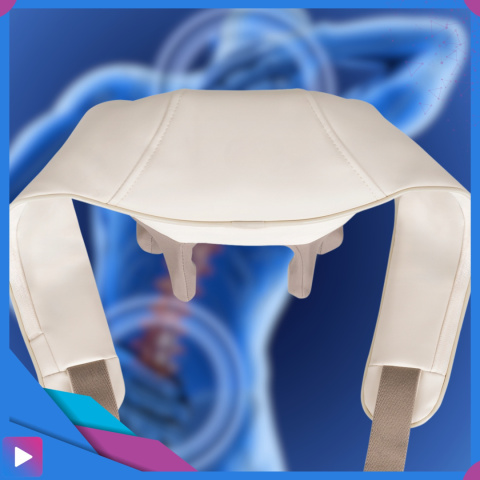 Masażer do Szyi Karku BEZPRZEWODOWY Medical PRO do Pleców Ramion Premium Masażer do Szyi Karku BEZPRZEWODOWY Medical PRO do Pleców Ramion Premium