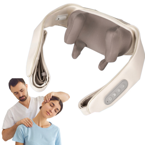 Masażer do Szyi Karku BEZPRZEWODOWY Medical PRO do Pleców Ramion Premium Masażer do Szyi Karku BEZPRZEWODOWY Medical PRO do Pleców Ramion Premium