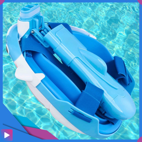 Maska do Nurkowania dla Dzieci Shark – Pełnotwarzowa Maska Rekin z Rurką ASATO® Maska do Nurkowania dla Dzieci Shark – Pełnotwarzowa Maska Rekin z Rurką ASATO®