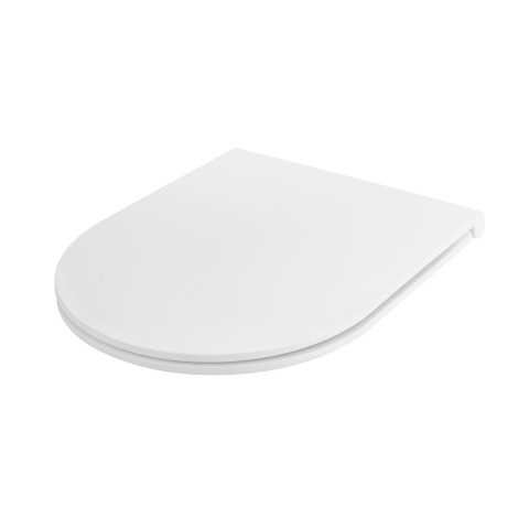 Deska Sedesowa Wolnoopadająca 1046 Biała Duroplast Uniwersalna Klapa WC Twarda