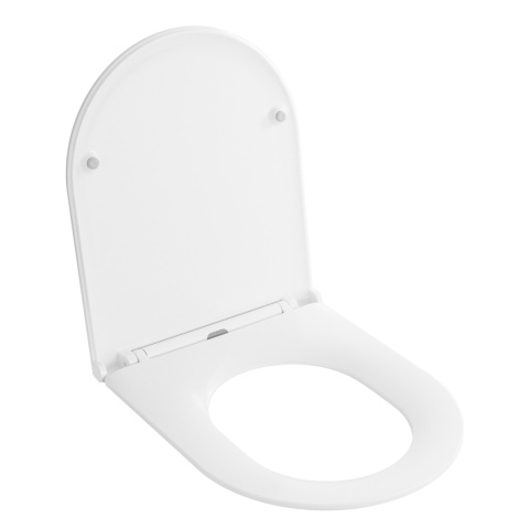 Deska Sedesowa Wolnoopadająca 1046 Biała Duroplast Uniwersalna Klapa WC Twarda