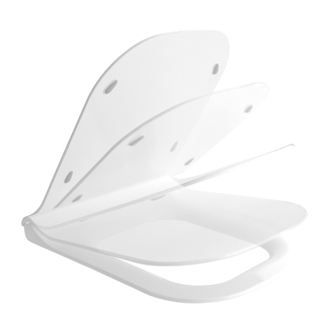 Deska Sedesowa Wolnoopadająca 158 Duroplast Uniwersalna Klapa WC Twarda