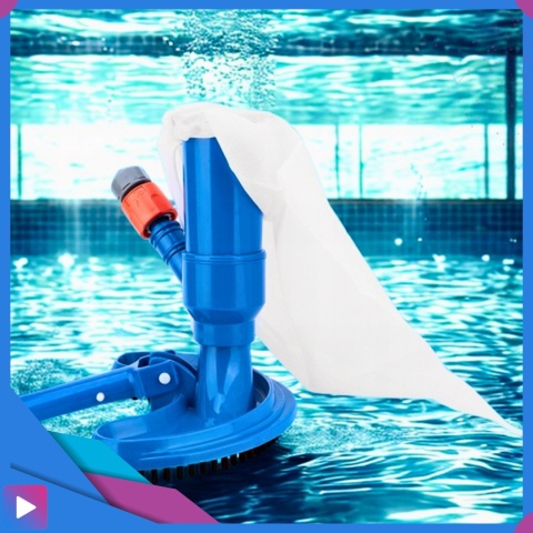 Odkurzacz do Basenu z Szczotką Siatką Ręczny Usuwanie Zanieczyszczeń ASATO®