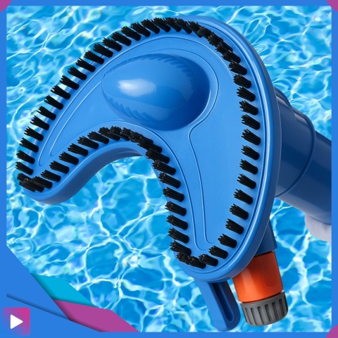 Odkurzacz do Basenu z Szczotką Siatką Ręczny Usuwanie Zanieczyszczeń ASATO®