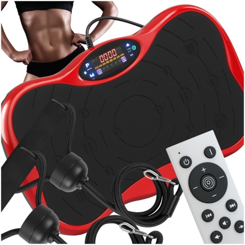 Platforma Wibracyjna z Linkami Oporowymi Bluetooth Pilot 180 Poziomów Trening Całego Ciała ASATO®