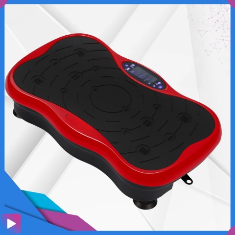 Platforma Wibracyjna z Linkami Oporowymi Bluetooth Pilot 180 Poziomów Trening Całego Ciała ASATO®