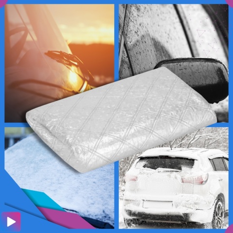 Mata Antyszronowa na Szybę z Osłonami Lusterek Magnesy Osłona Mata Całoroczna Zima/Lato ASATO®