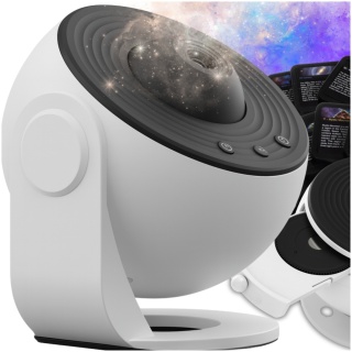 Projektor Gwiazd Planetarium LED 12w1 Lampka Nocna Obrót 360° dla Dzieci i Dorosłych ASATO®